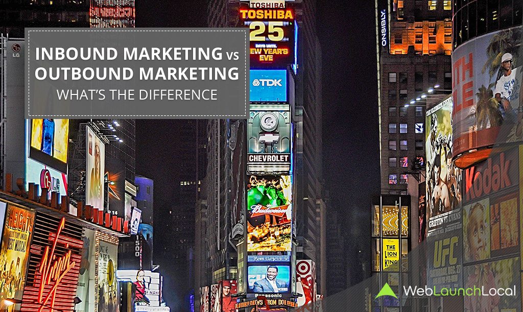 Inbound Marketing vs. Outbound Marketing—What’s the Difference? Inbound Marketing vs. Outbound Marketing—What’s the Difference?